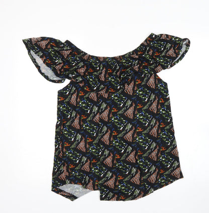 Womens UK Size 12 Pep&co Multicoloured Basic Tank