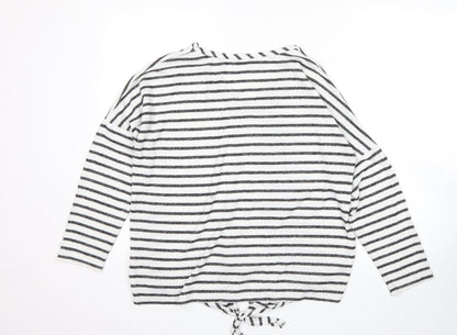 George Womens Multicoloured Striped  Pullover Jumper Size 16