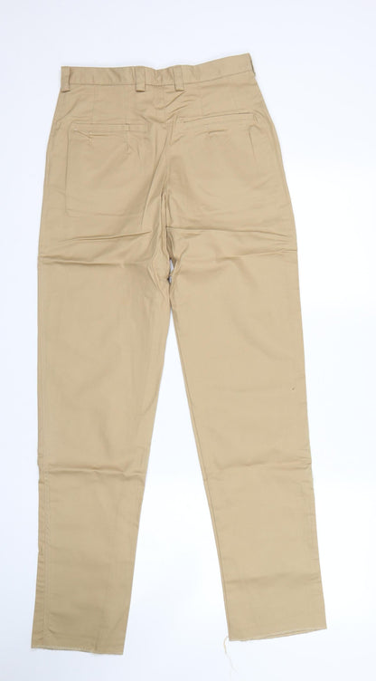 Moose Golf Clothing Womens Beige   Chino Trousers Size 8 L33 in