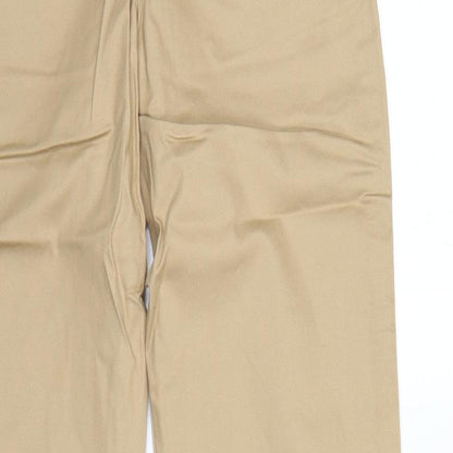 Moose Golf Clothing Womens Beige   Chino Trousers Size 8 L33 in