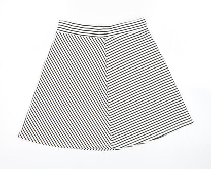 Atmosphere Womens Multicoloured Striped  A-Line Skirt Size 8