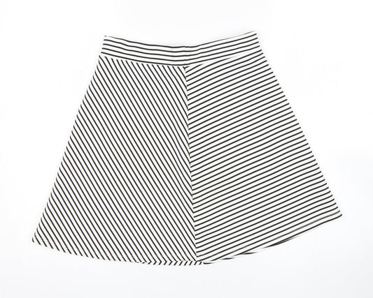 Atmosphere Womens Multicoloured Striped  A-Line Skirt Size 8