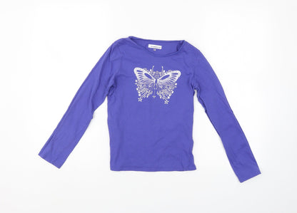 In Extenso Girls Blue   Pullover Jumper Size 10 Years