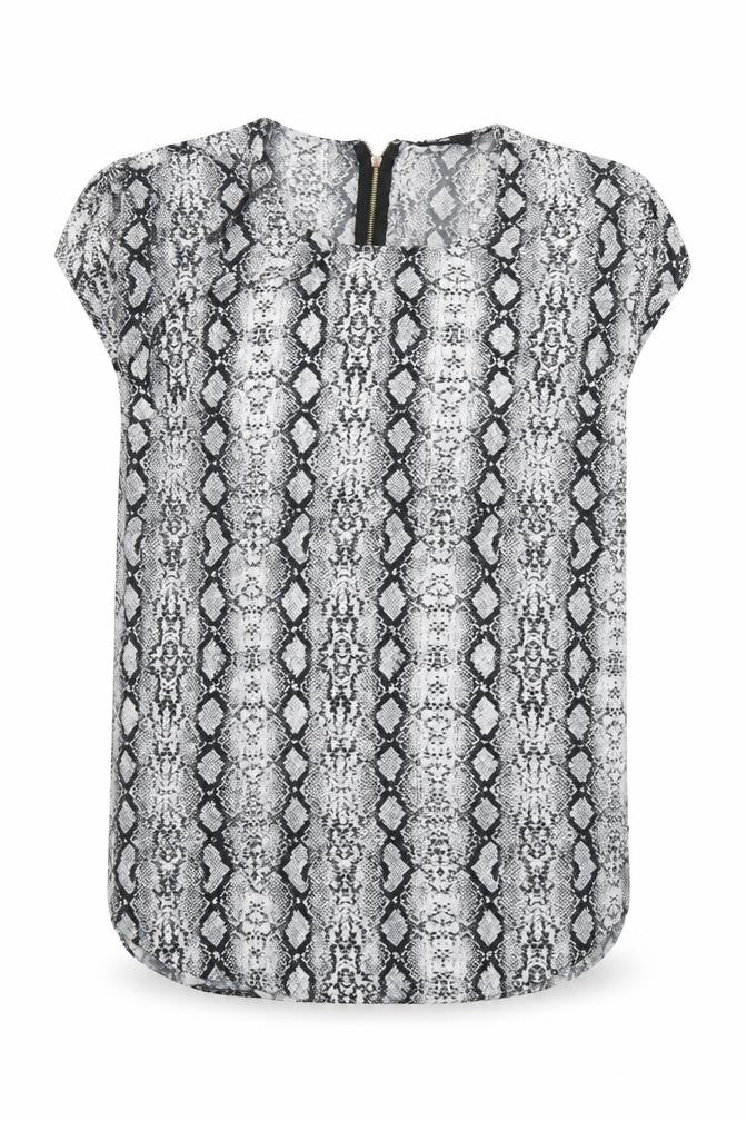Womens UK Size 12 George Grey Basic Blouse