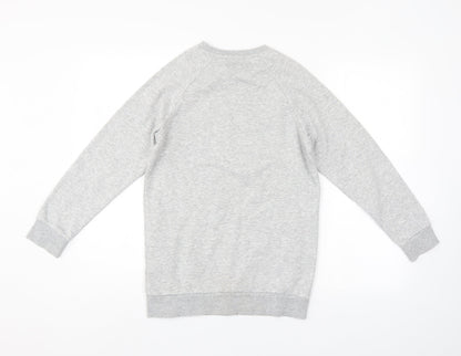 NEXT Girls Grey   Pullover Sweatshirt Size 11 Years