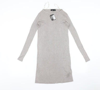 Primark Womens Beige   A-Line  Size 6