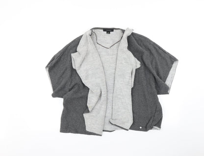 Primark Womens Grey   Cardigan Jumper Size S