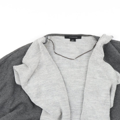 Primark Womens Grey   Cardigan Jumper Size S