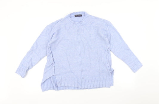Womens UK Size S Marks and Spencer Blue Pullover Jumper