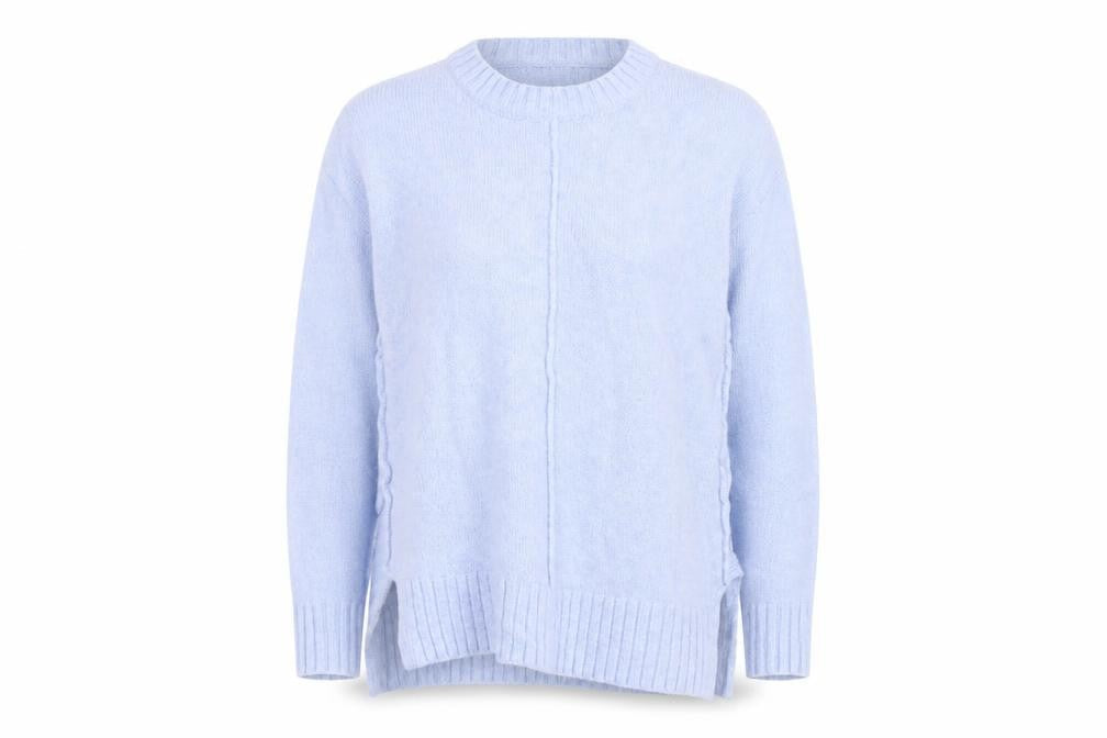 Womens UK Size S Marks and Spencer Blue Pullover Jumper