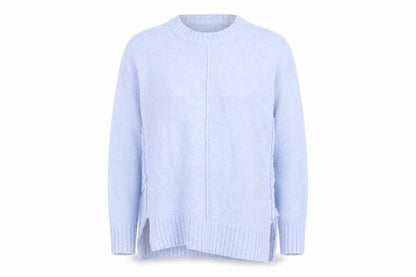 Womens UK Size S Marks and Spencer Blue Pullover Jumper