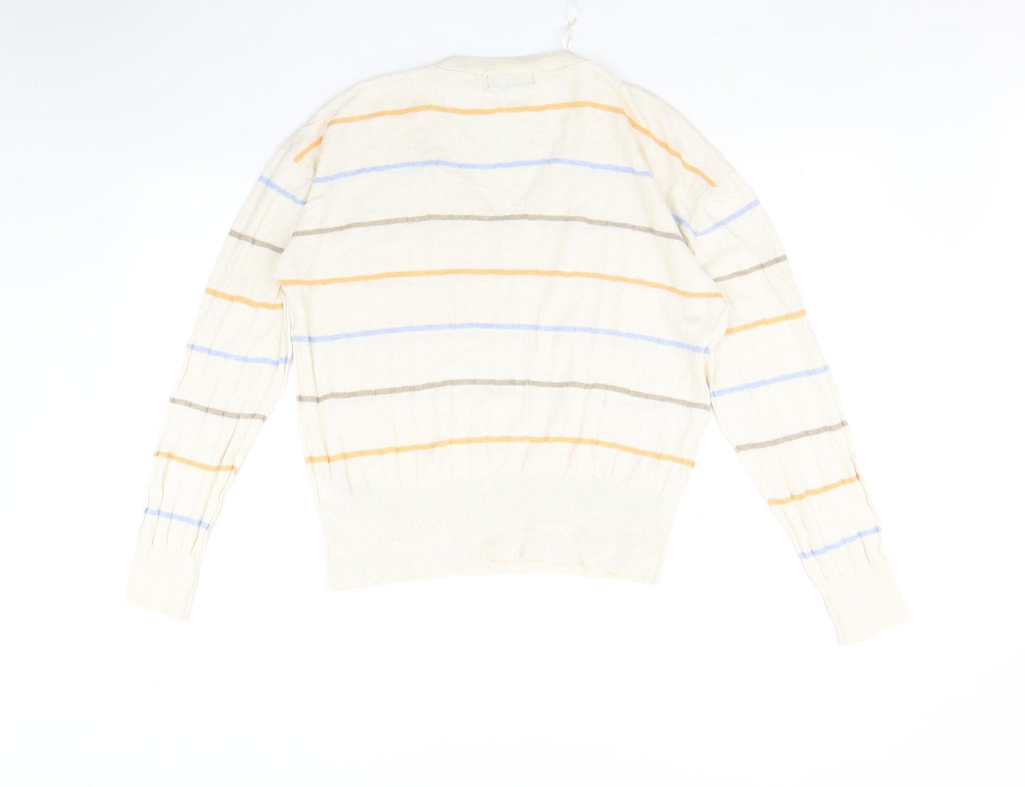 Womens UK Size L Marks and Spencer Beige Pullover Jumper