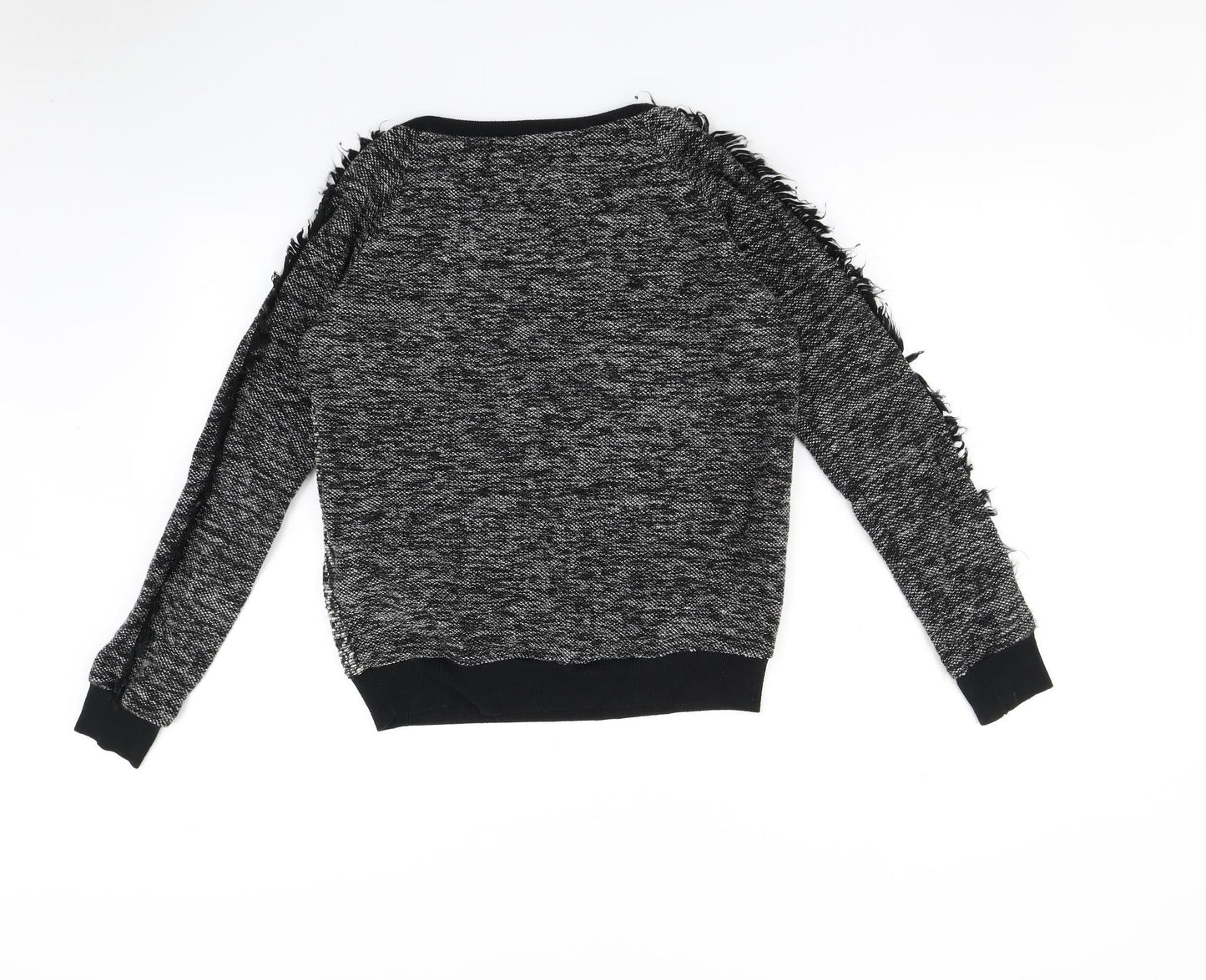 Womens UK Size M Zara Black Pullover Jumper