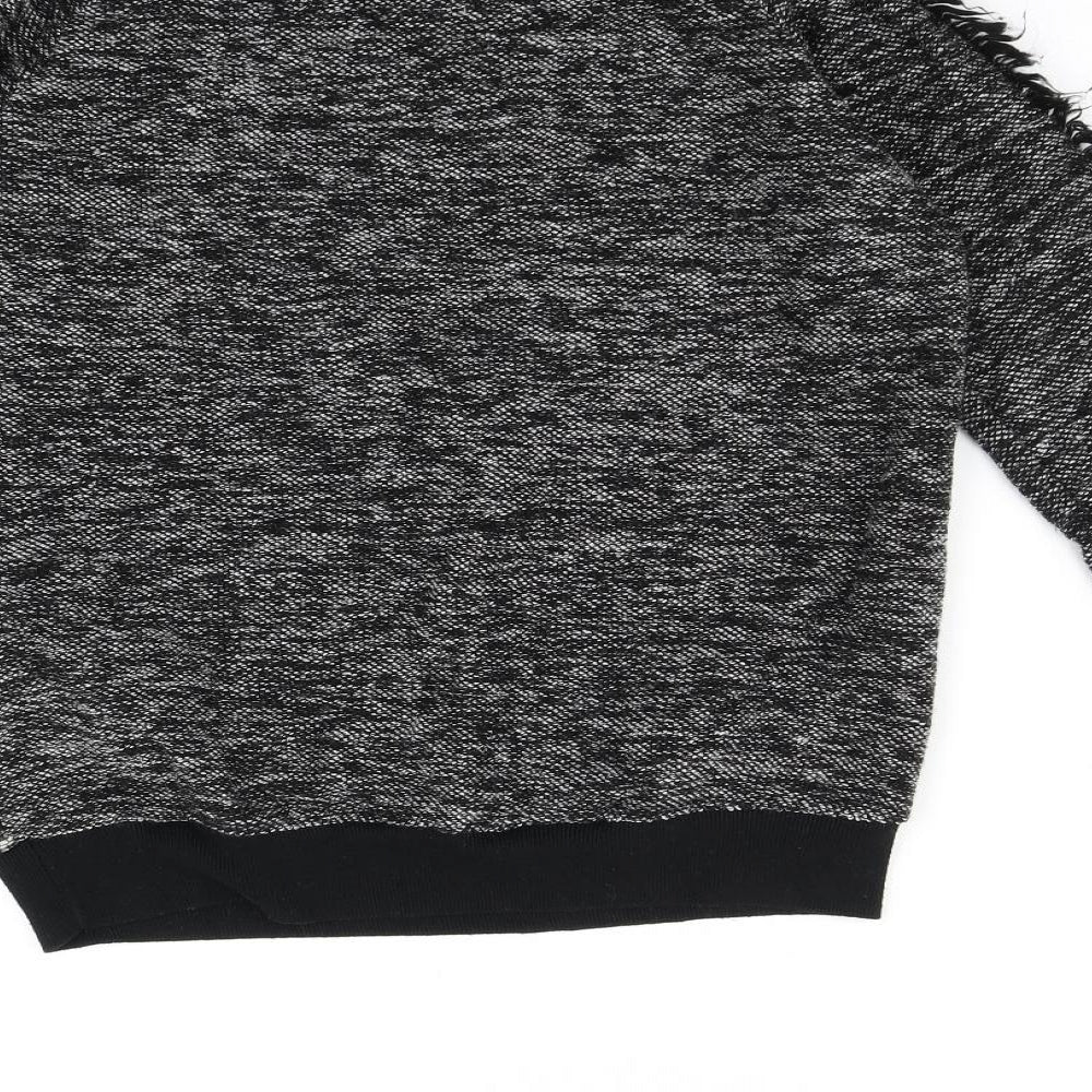 Womens UK Size M Zara Black Pullover Jumper