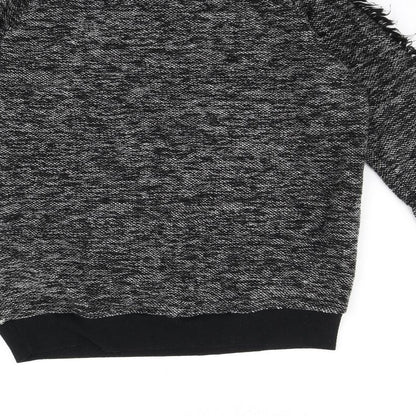 Womens UK Size M Zara Black Pullover Jumper