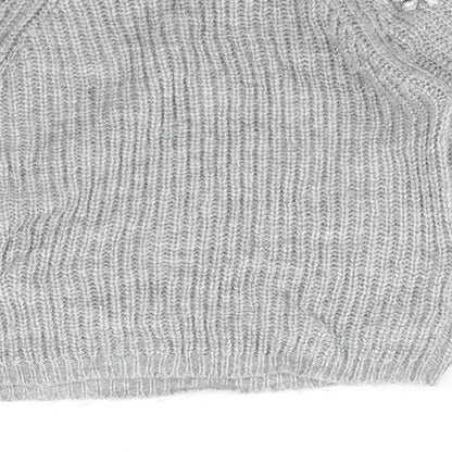 Primark Girls Grey   Pullover Jumper Size 7-8 Years
