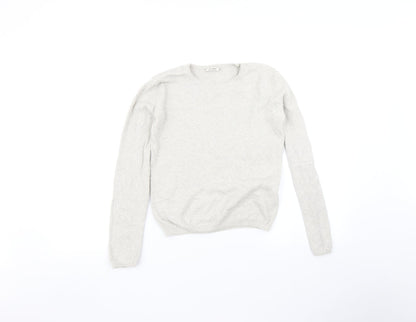 Womens UK Size S Pull & Bear Beige Pullover Jumper