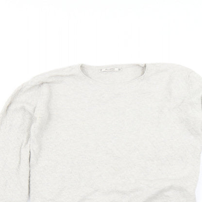 Womens UK Size S Pull & Bear Beige Pullover Jumper