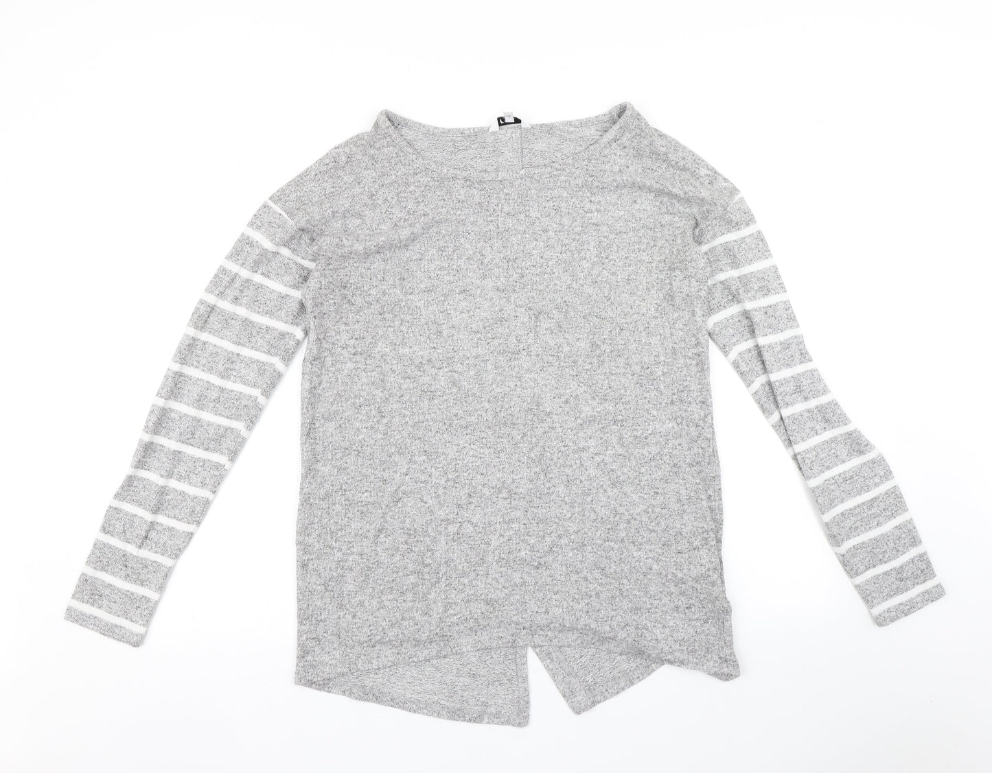 Womens UK Size 10 NEXT Grey Pullover Jumper