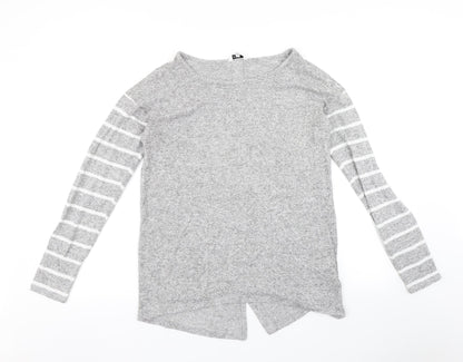 Womens UK Size 10 NEXT Grey Pullover Jumper