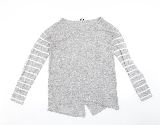 Womens UK Size 10 NEXT Grey Pullover Jumper