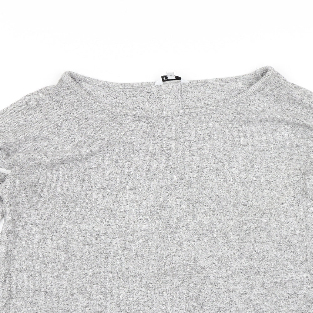 Womens UK Size 10 NEXT Grey Pullover Jumper