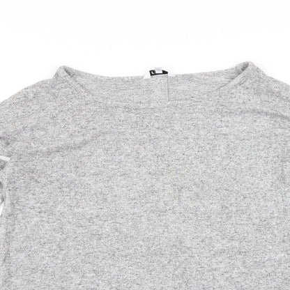 Womens UK Size 10 NEXT Grey Pullover Jumper