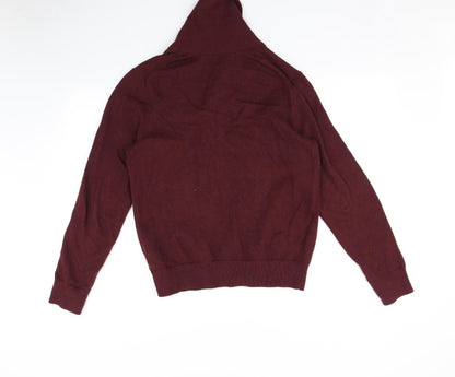 Mens UK Size S Gap Purple Pullover Hoodie