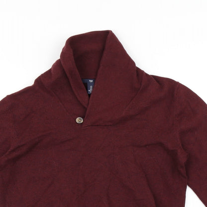 Mens UK Size S Gap Purple Pullover Hoodie