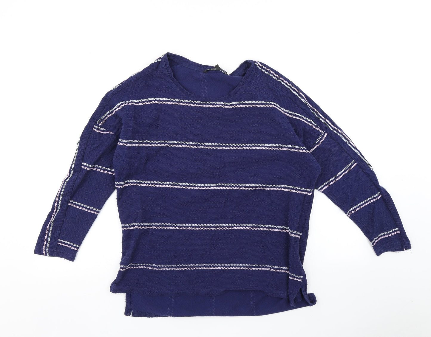 Womens UK Size 14 Love leisure Blue Pullover Jumper