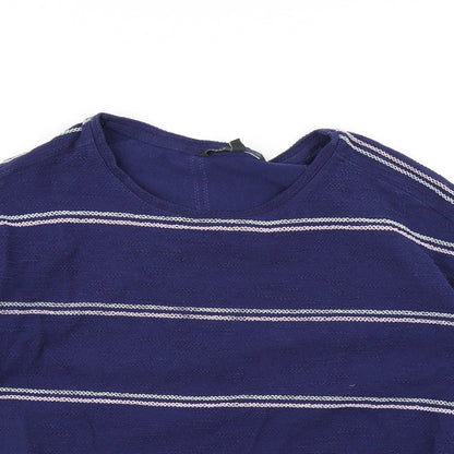 Womens UK Size 14 Love leisure Blue Pullover Jumper