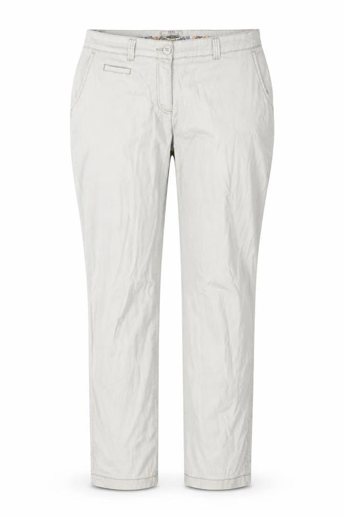 Front view of Cecil women’s grey trousers, size UK 36, in, 30-inch leg