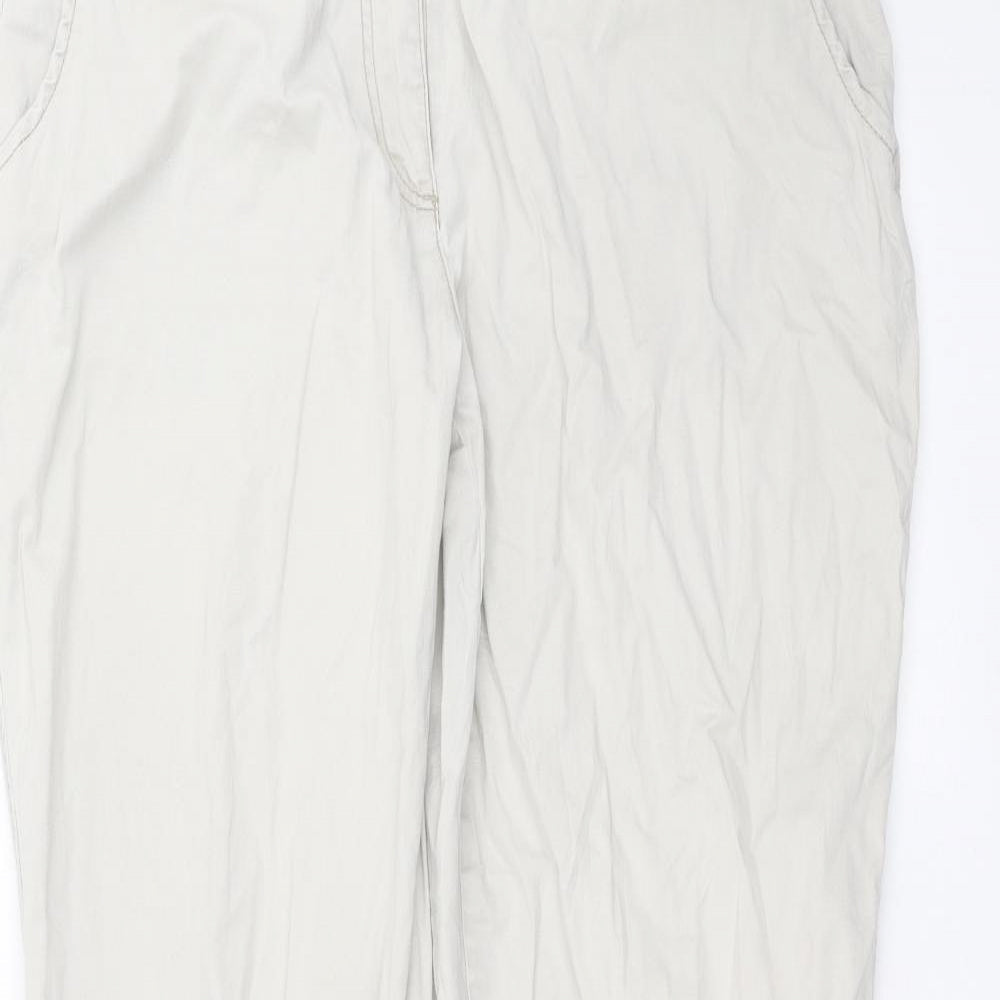 Womens UK Size 36 in Cecil Regular Fit  Grey Trousers