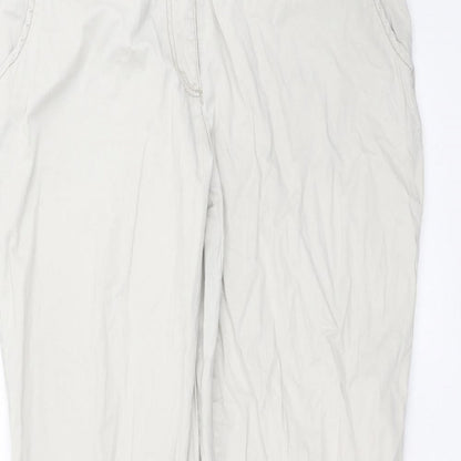 Womens UK Size 36 in Cecil Regular Fit  Grey Trousers