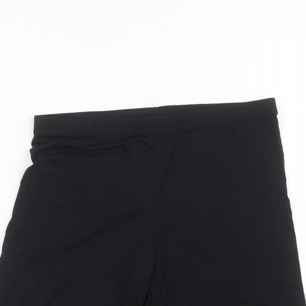 Boohoo Womens Black   Bermuda Shorts Size 8