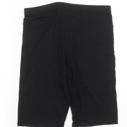 Boohoo Womens Black   Bermuda Shorts Size 8