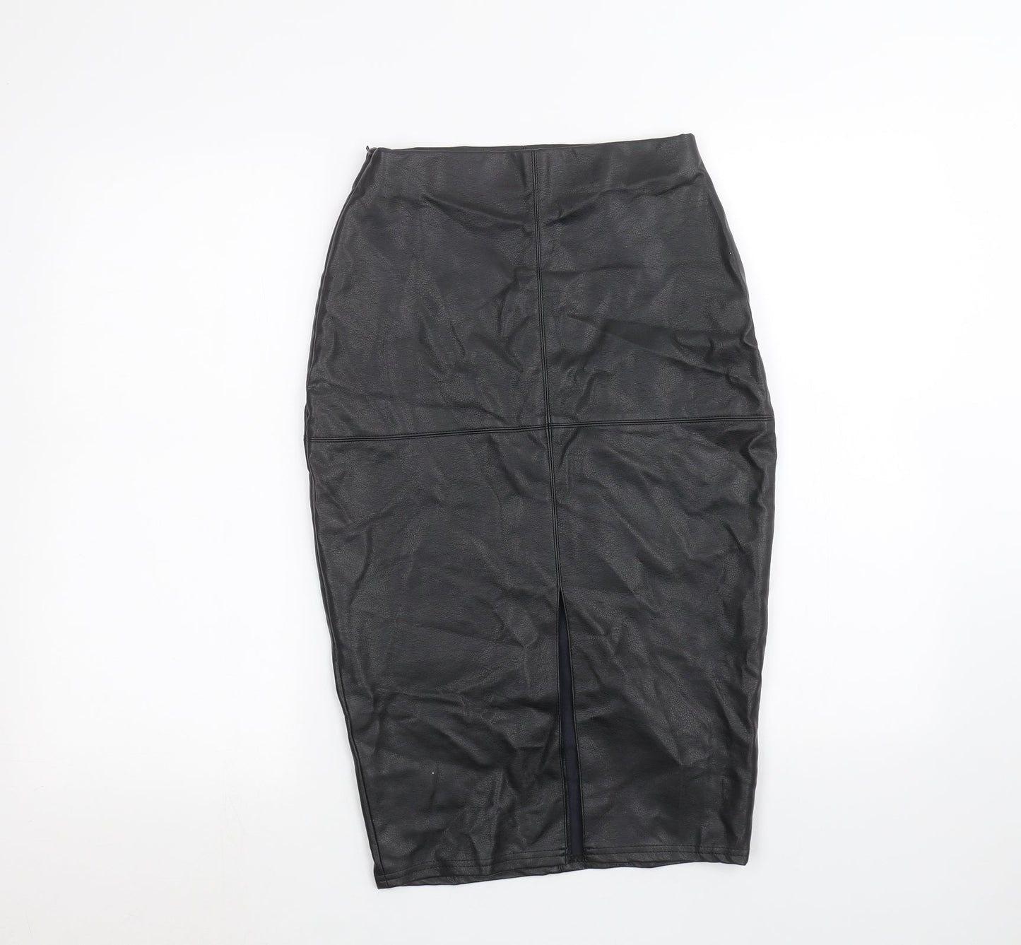New Look Womens Black   Peasant Skirt Size 8