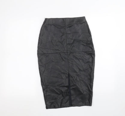 New Look Womens Black   Peasant Skirt Size 8