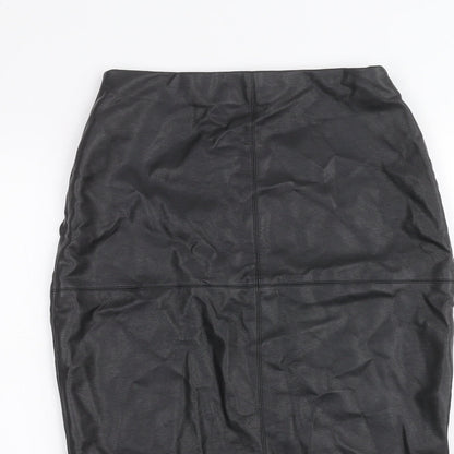 New Look Womens Black   Peasant Skirt Size 8