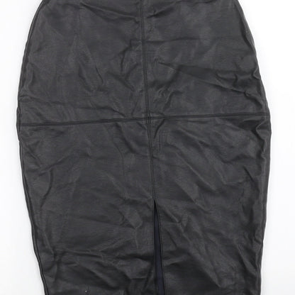 New Look Womens Black   Peasant Skirt Size 8