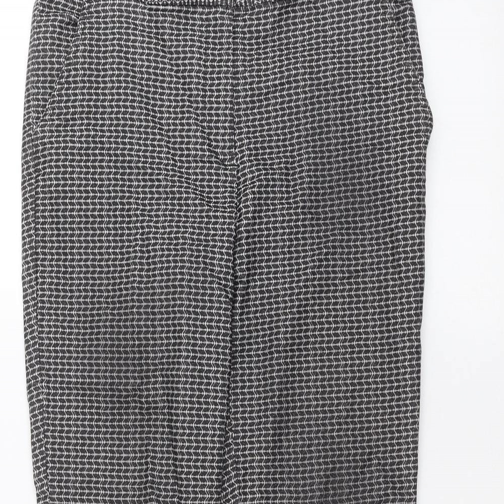 New Look Womens Black   Trousers  Size 10 L24 in