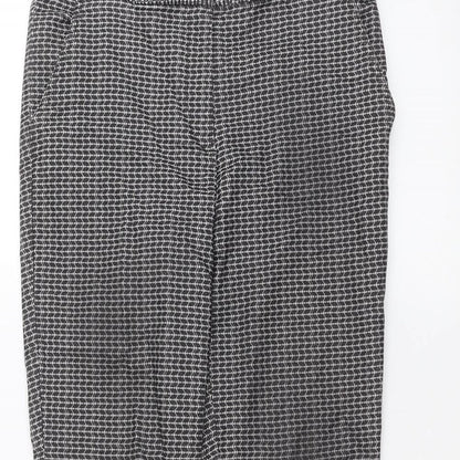 New Look Womens Black   Trousers  Size 10 L24 in