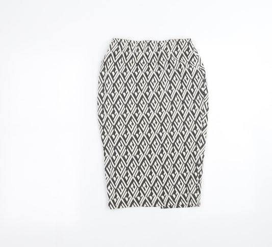 Pull&Bear Womens White   Peasant Skirt Size M