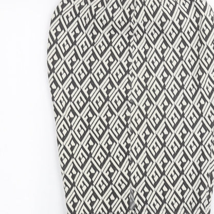 Pull&Bear Womens White   Peasant Skirt Size M