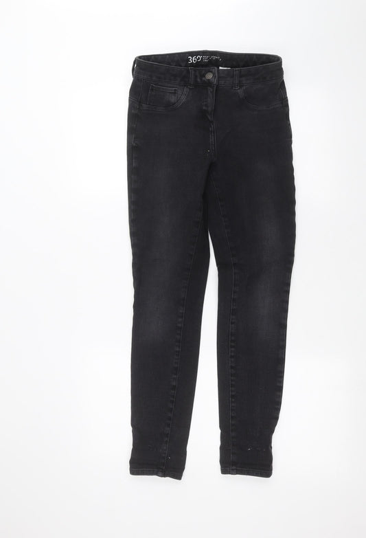 NEXT Womens Black   Skinny Jeans Size 8 L25 in