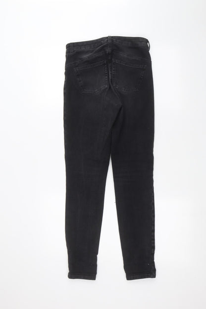 NEXT Womens Black   Skinny Jeans Size 8 L25 in