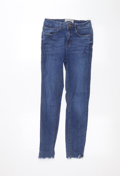 New Look Womens Blue  Denim Skinny Jeans Size 10 L26 in