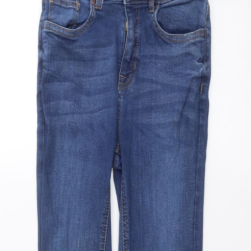 New Look Womens Blue  Denim Skinny Jeans Size 10 L26 in