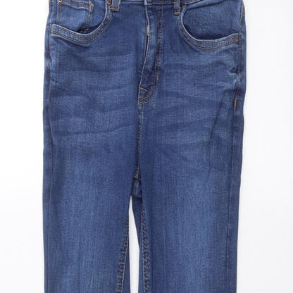 New Look Womens Blue  Denim Skinny Jeans Size 10 L26 in