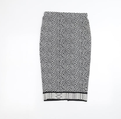 Womens UK Size 8 River Island Bandage  Skirt